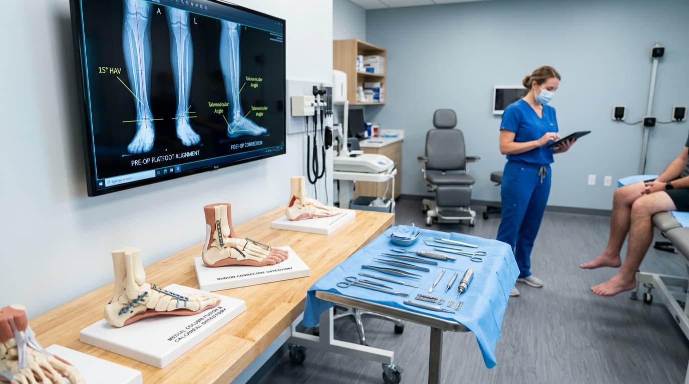 Flatfoot, Bunions & Complex Foot Deformity Correction
